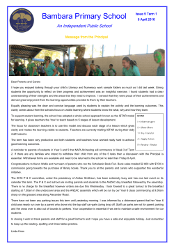 An Independent Public School