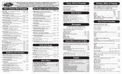 Make any Burger, Dog, Alt Burger or Sandwich a