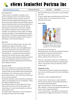 Newsletter June 2014
