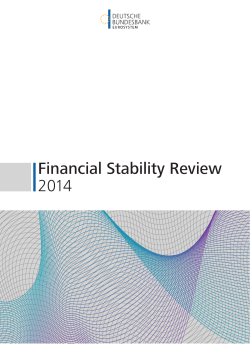 Financial Stability Review 2014