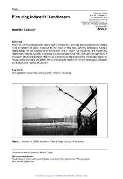 Picturing Industrial Landscapes