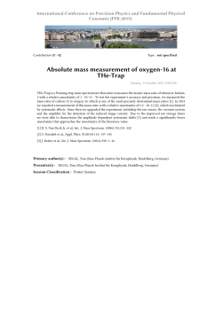 Absolute mass measurement of oxygen-16 at THe-Trap