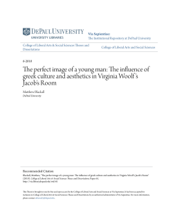 The perfect image of a young man: The influence of greek culture
