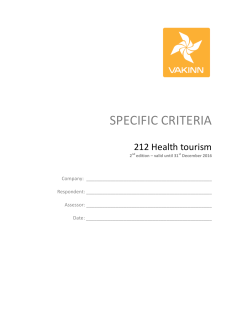 212 Health tourism