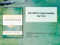 Elements of fiction