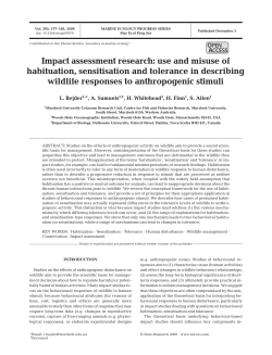 Impact assessment research: use and misuse of habituation