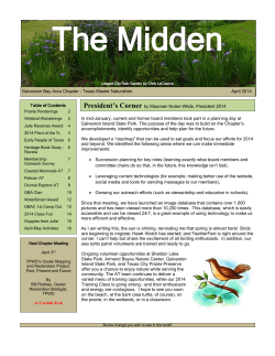 April 2014 Midden - AgriLife Extension County Offices
