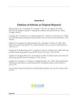 Citations of Articles on Original Research