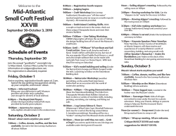 Mid-Atlantic Small Craft Festival XXVIII