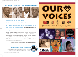 2006 Our Voices&trade; Guide - Dallas Advertising Agencies,African