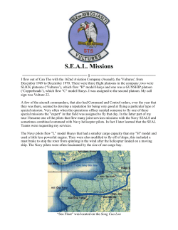 I flew out of Can Tho with the 162nd Aviation Company