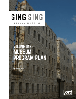 museum program plan - Sing Sing Prison Museum