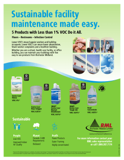 7782 Low Maintenance Low VOC Brochure