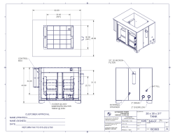 15C603 30 x 30 x 31" TANK 8-6-07 A