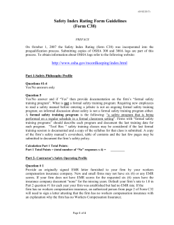 Guidelines for the C-38 Form - Virginia Department of Transportation