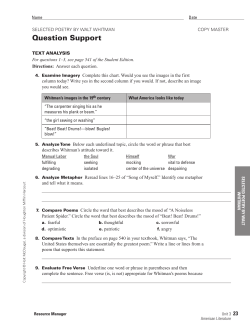 Question Support
