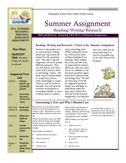 Public Charter - Chesapeake Science Point Public Charter School