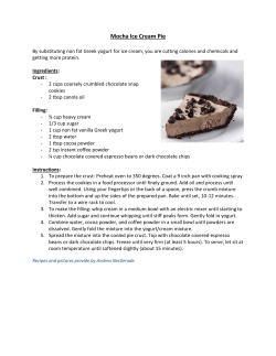 Mocha Ice Cream Pie - yorktraditionsbank.com
