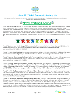 New Exciting Groups