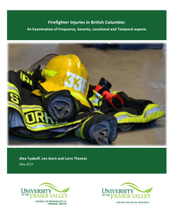 Firefighter Injury Study