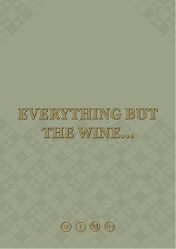 drinks menu - The Better Half