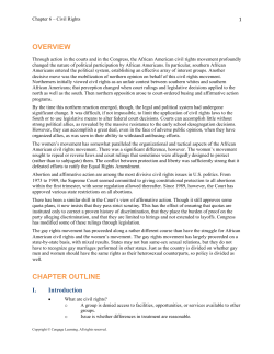 Chapter 6 Outline