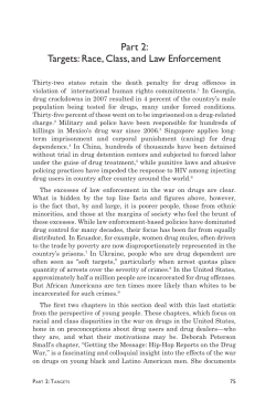 Part 2: Targets: Race, Class, and Law Enforcement