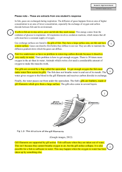 Fish live underwater so have no problem in removing carbon