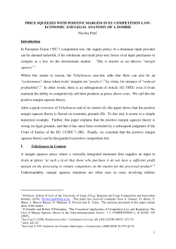 Economic and Legal Anatomy of a Zombie (Final). - ORBi