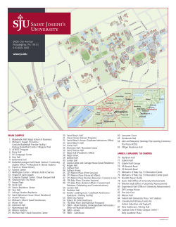 Campus map - Saint Joseph`s University