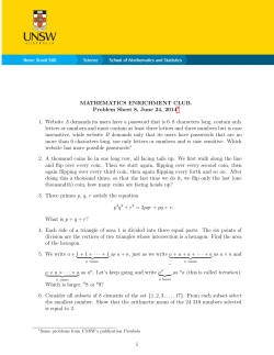 MATHEMATICS ENRICHMENT CLUB. Problem Sheet 8, June 24