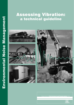 Assessing vibration: a technical guideline