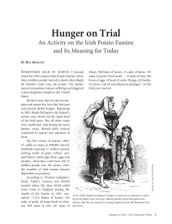 Hunger on Trial