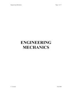 engineering mechanics