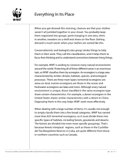PDF - Schools for a Living Planet - WWF