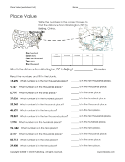 Place Value worksheet b4 - Studious-Catz
