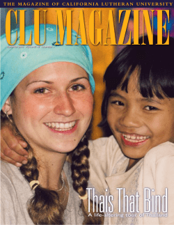 CLU Mag 10.3 - 400 Bad Request - California Lutheran University