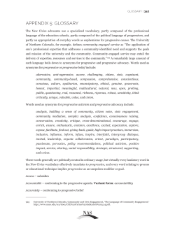 appendix 5: glossary - National Association of Scholars