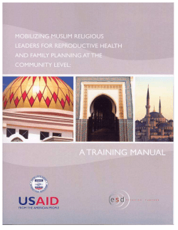 1 RLs Trng Mnl_Final 5_8 - IntraHealth International