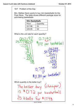 lesson 5 unit rates with fractions.notebook