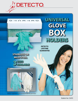 Glove Box Holders Bulletin