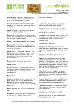 Transcript  - British Council Learn English
