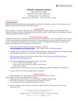 LinkedIn Assignment Options