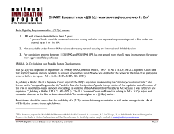 212(c) - National Immigration Project of the National Lawyers Guild