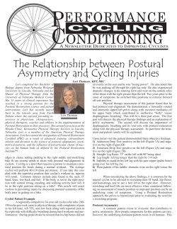 Cy Injuries.qxp - Postural Restoration Institute