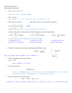 Chapter 1 Test