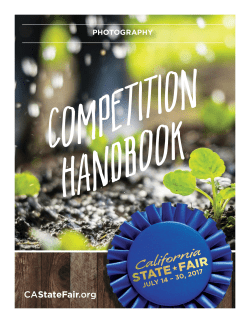 2017 Photography Handbook