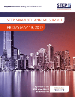 Full Conference Agenda (PDF 655KB)