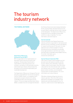 the tourism industry network