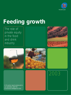 The food and drink industry